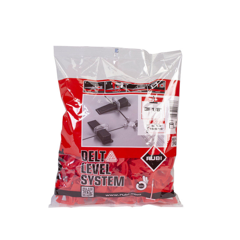 Rubi – Delta Leveling Clip - 1.5MM -3-12MM | 200stk.