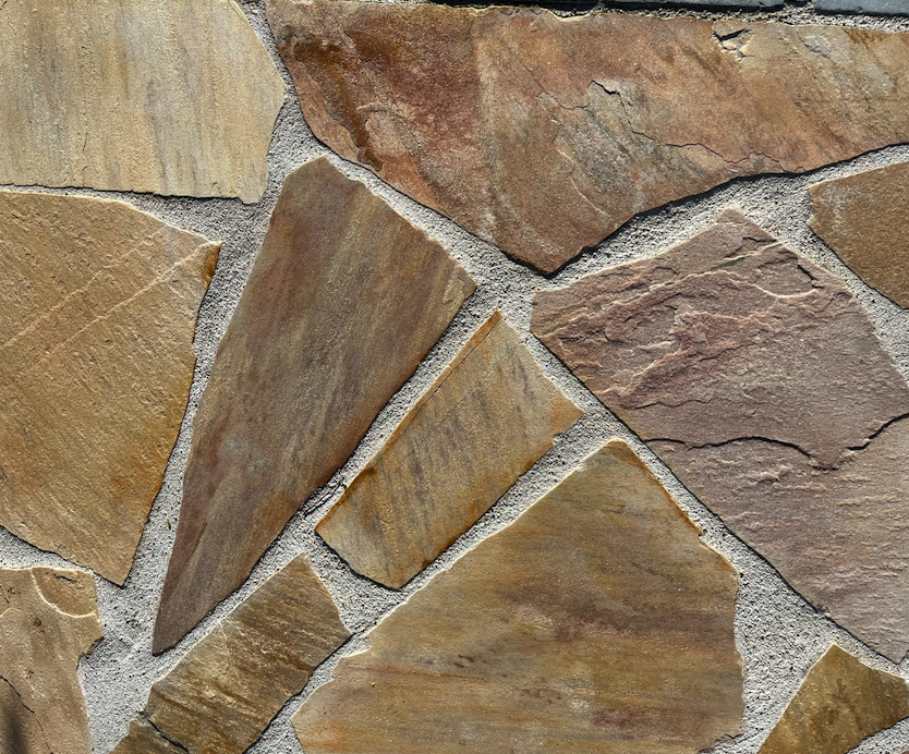 Flagstones - Brasil Yellow - 25-40mm - 1M2