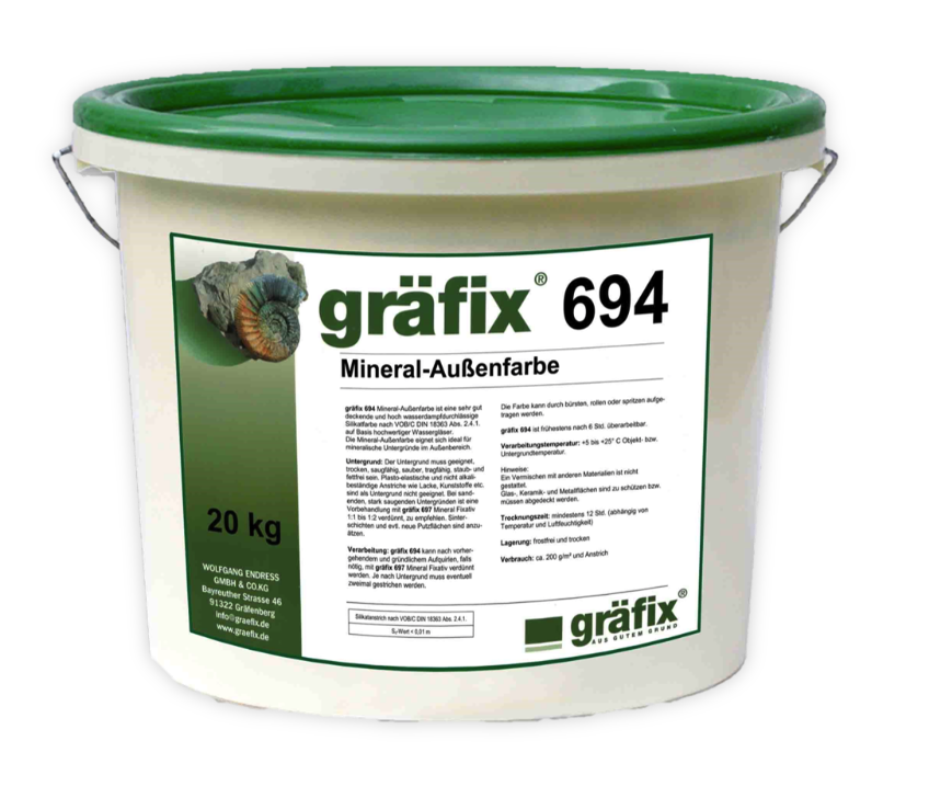 Gräfix 694 – Minerale Buitenverf (20 kg)