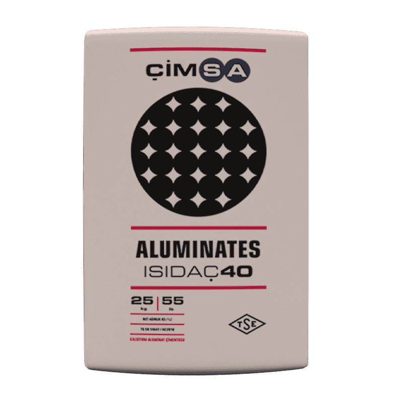 Isidac 40 - aluminiumcement - vuurvast - 25 kg Isidac 40 - aluminiumcement - vuurvast - 25 kg