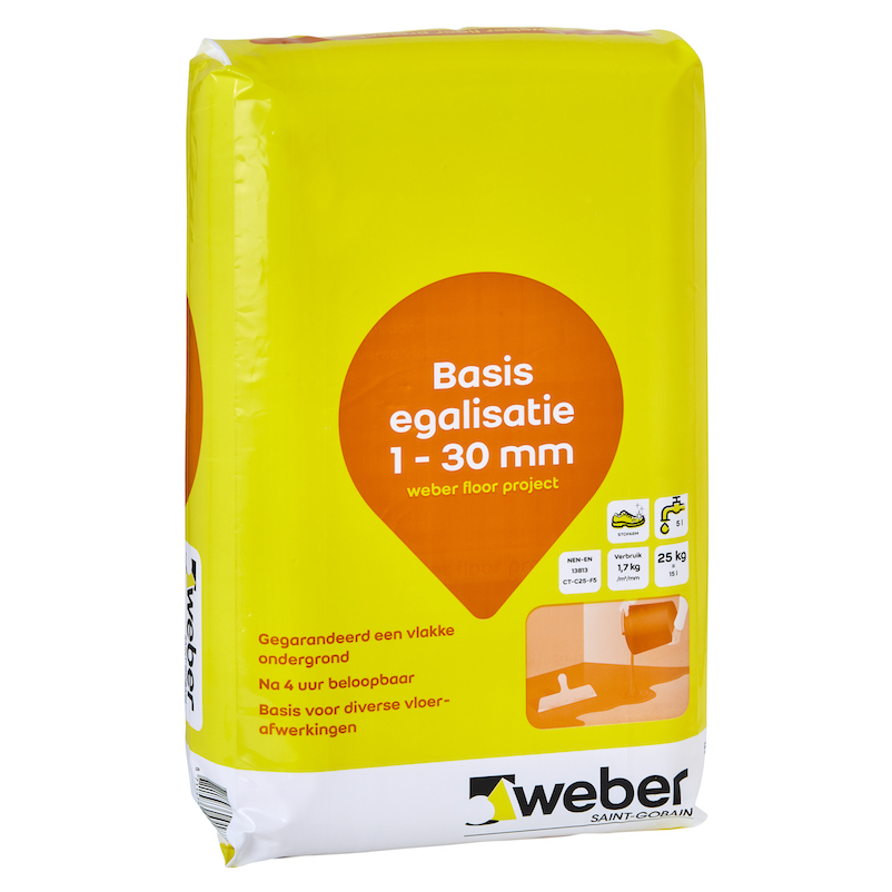 Weber.floor.project - Basis egalisatie zak 25 kg .