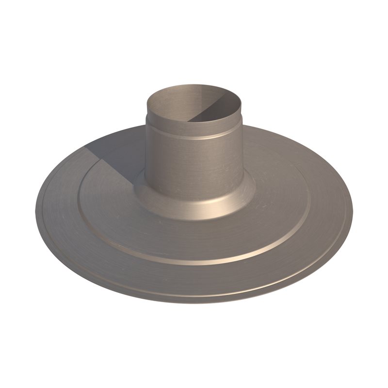 E0001799 Plakplaat 110 - Voor ventub/riool - aluminium