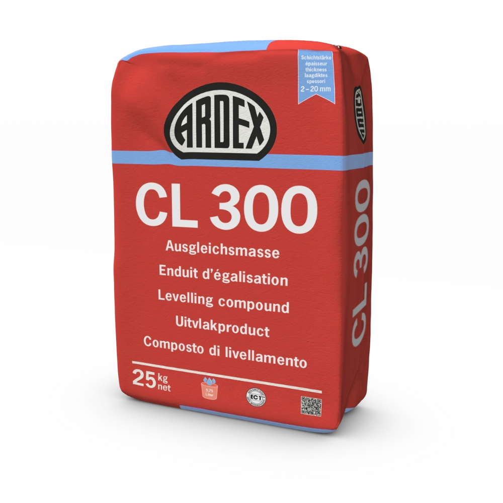 Ardex CL300 - Uitvlakmortel - 25 kg Ardex CL300 - Uitvlakmortel - 25 kg