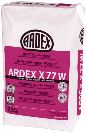 csm_ARDEX_X_77_W_25kg_7f250013b3 Ardex X77 W - Microtec flexlijm - wit - 25 kg