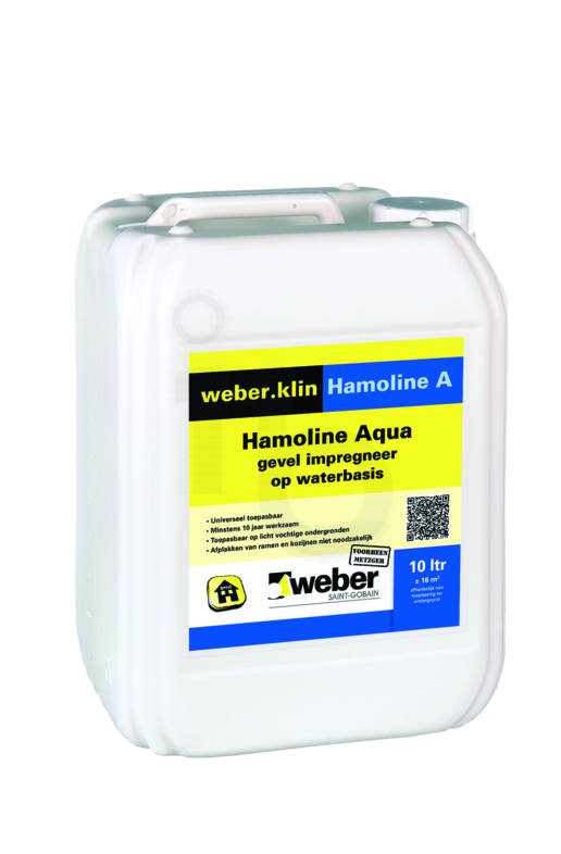 IB20140516_weber-klin-hamoline_A_10L Weberklin hamoline aqua - gevel impregneer op waterbasis - 10 L