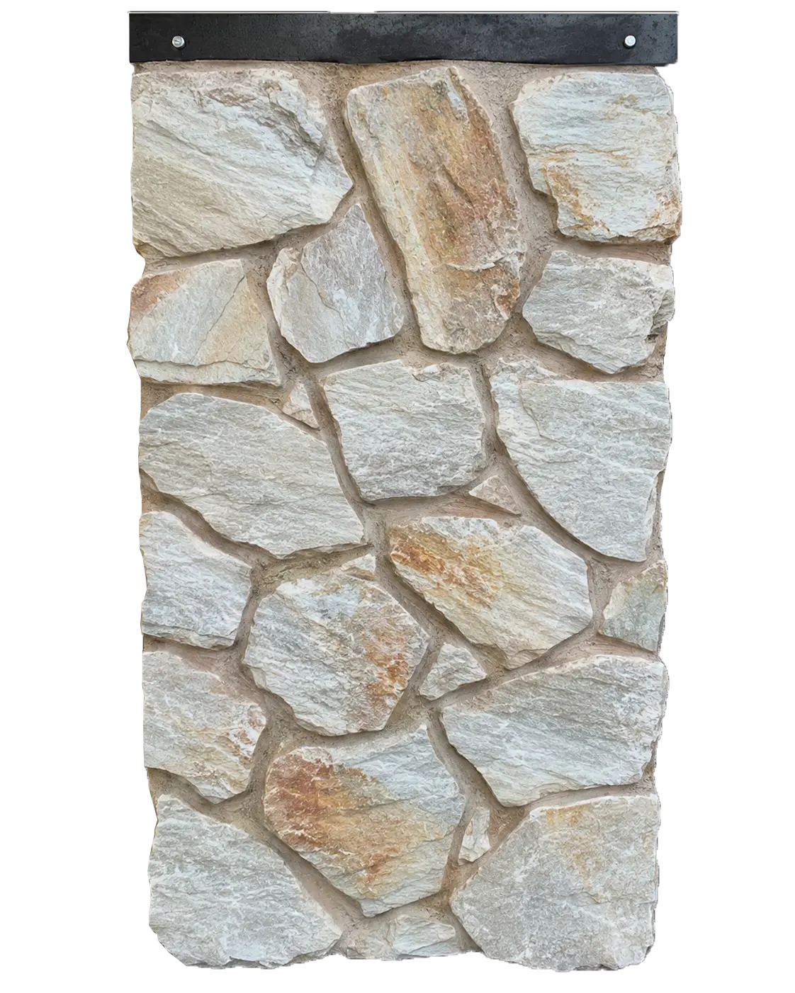 StoneArt - Hoekstrip Ivory - 3–5 cm - 1M Lengte - Natuursteen