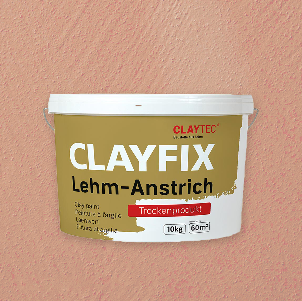 Clayfix Structuurverf - Indisch Rood