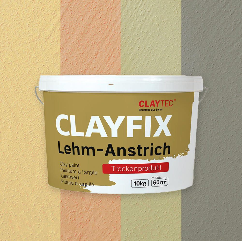 Clayfix Structuurverf - Basiskleuren 
