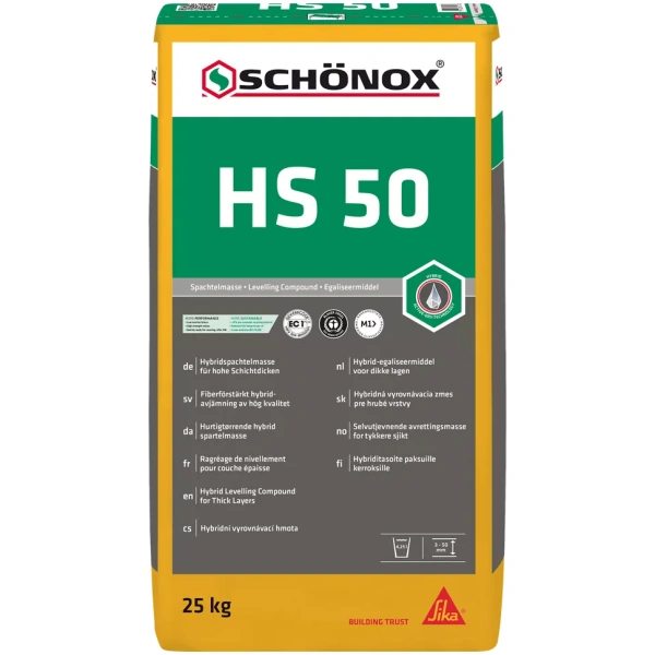 Schönox HS 50 Vloeregalisatie – 25 kg