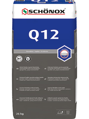 schonoxq12 Schönox Q12 - speciale tegel poederlijm - 25 kg
