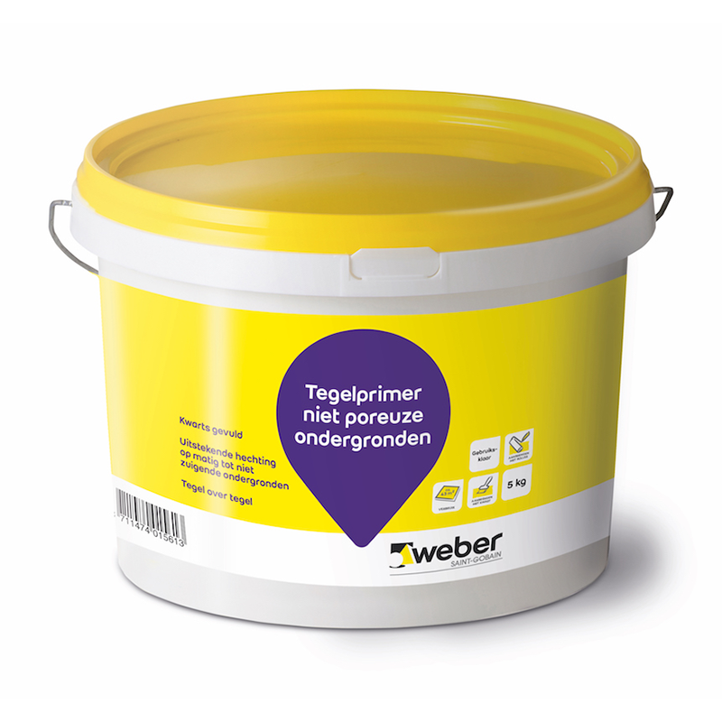 Weber.prim tegel S - Tegelprimer speciaal emmer 5 kg 