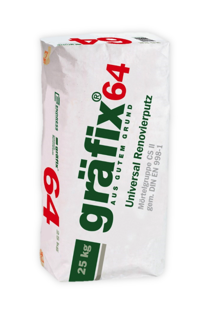 Gräfix 64 – Universele Renovatiepleister (25 kg)