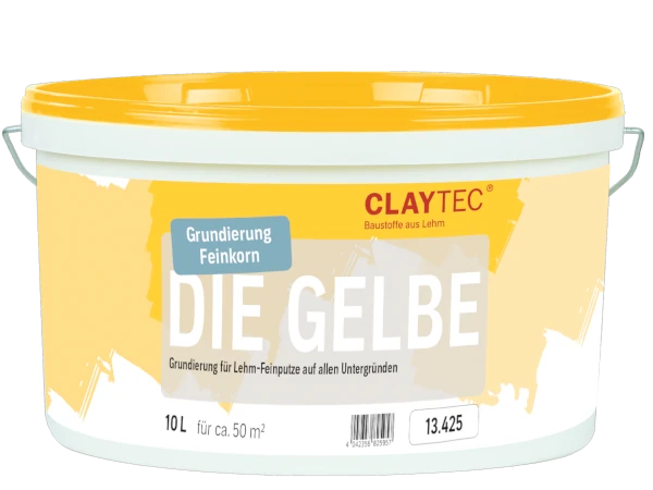 Claytec Primer - Fijn - Geel - 10L