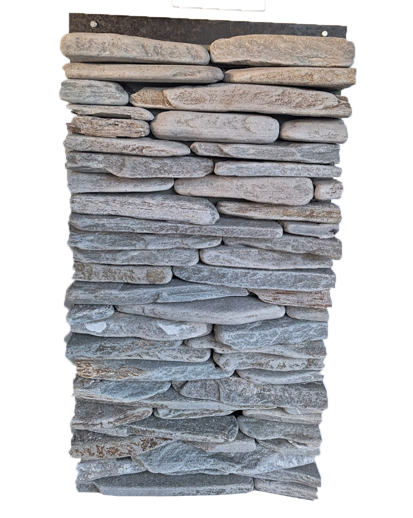 StoneArt - Steenstrip Antique Grey - 3-5 cm - 1M2 - Natuursteen