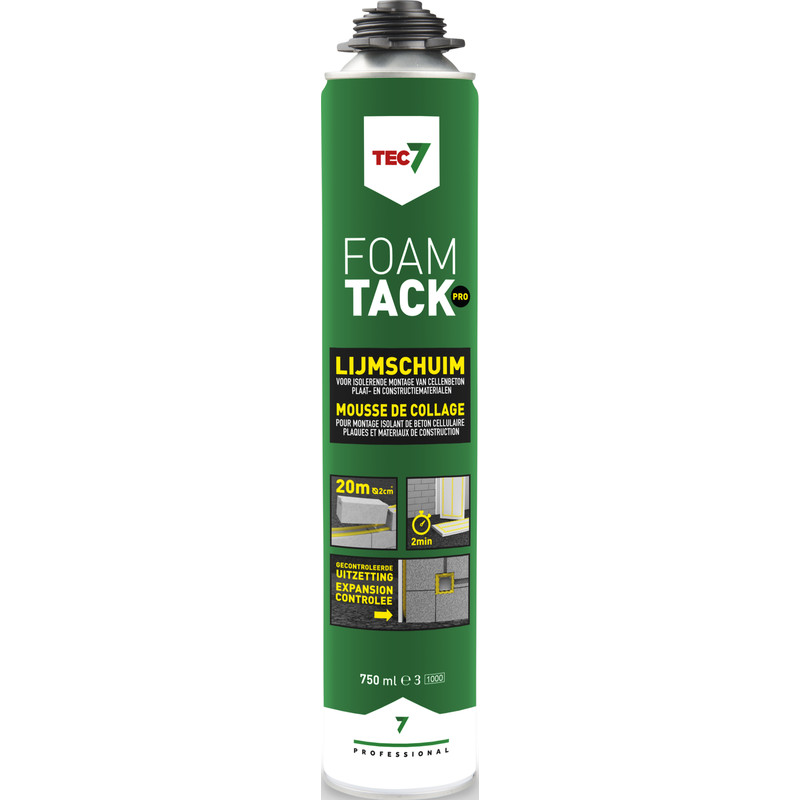 tec7-foamtack Tec7 FoamTack Pro - lijm - 750 ml