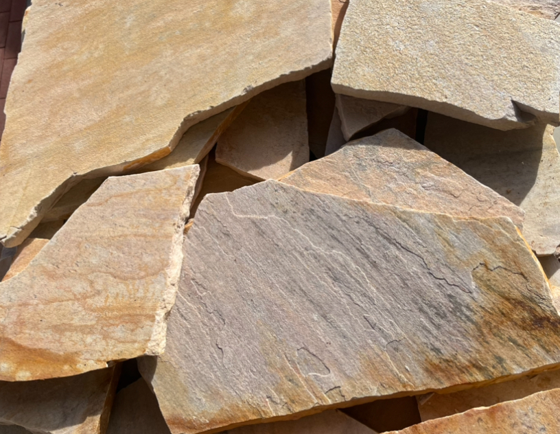 Flagstones - Brasil Yellow - 25-40mm - 1M2