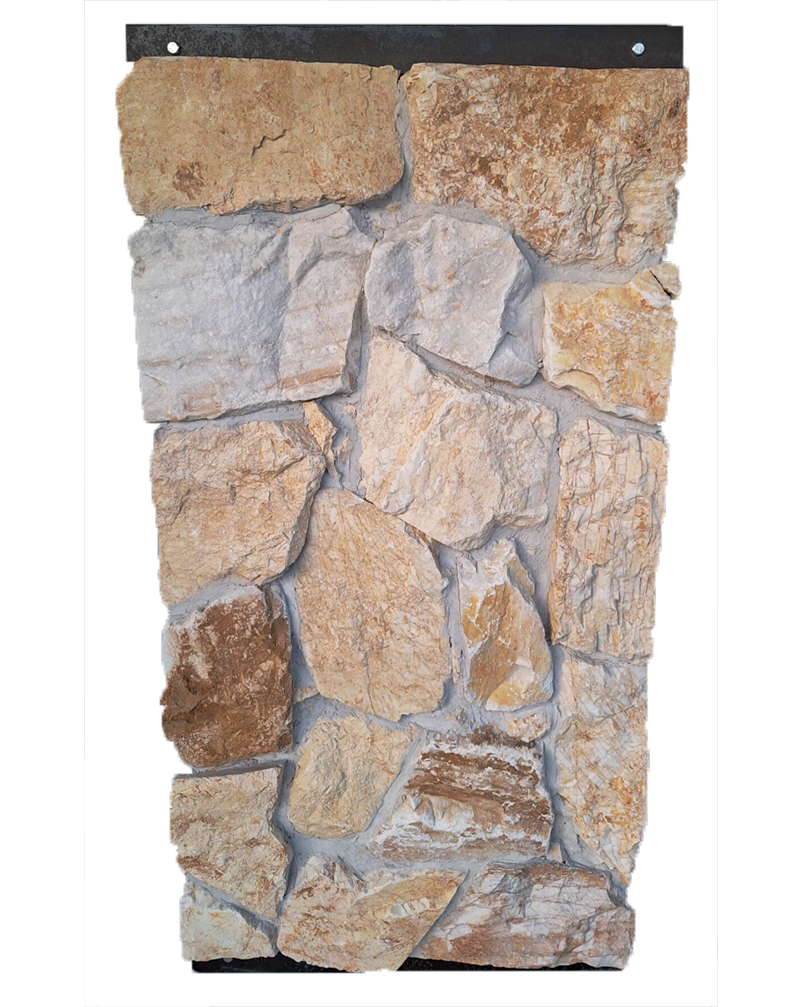 StoneArt - Steenstrip Yellow 3–5 cm – 1M2 - Natuursteen