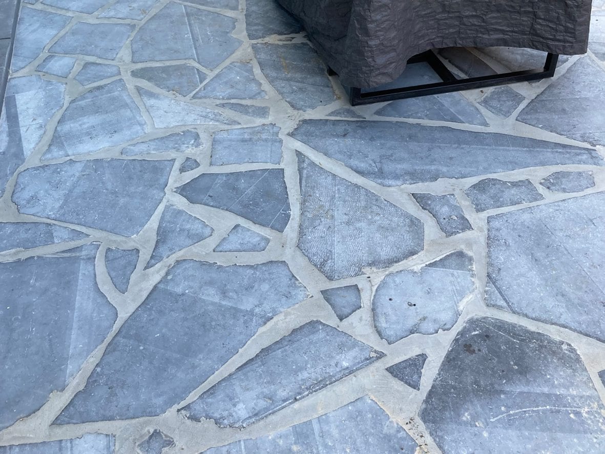 Flagstones - Belgisch Blauwsteen - 30mm dik -1M2