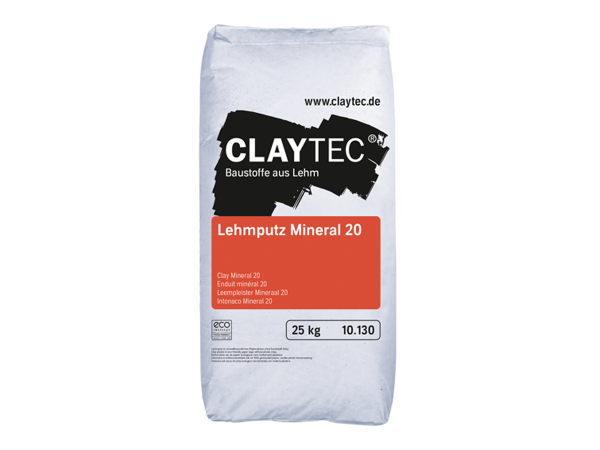Claytec Stuc - Mineraalpleister 20 - 25 kg