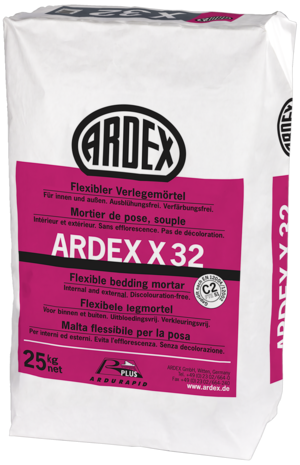 Ardex X32 - flexibele legmortel - 25 kg