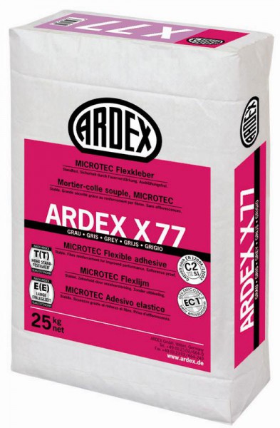 Ardex X77 - tegellijm - Microtec - 25 kg