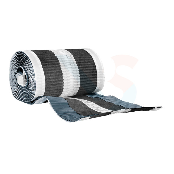 Ruiterrol - Roll Fix Antraciet - 29,5cm 5m1
