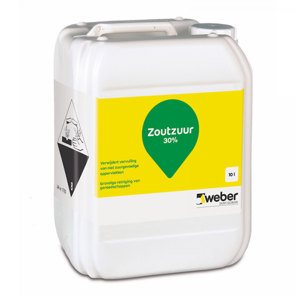 Weber zoutzuur - 30% - 10 liter