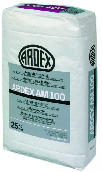 Ardex AM100 - uitvlakmortel - 25 kg