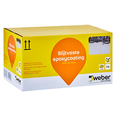 Weberfloor epoxy - slijtvaste vloercoating - 5 kg