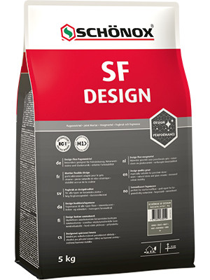 Schönox SF Design - flexibele voegmortel - Donkergrijs - 5kg