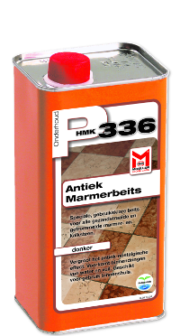 HMK P336 - antiek marmerbeits - donker - 1 liter
