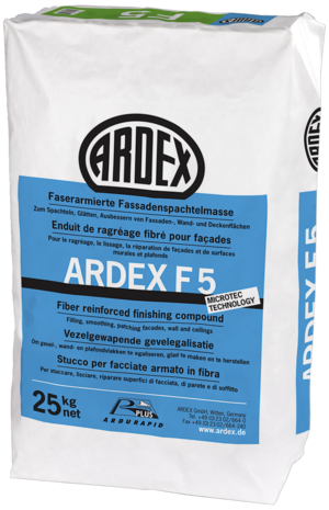 Ardex F5 - gevelegalisatie vezelversterkt - 25 kg