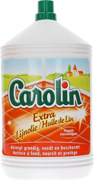 Carolin - vloerreiniger extra lijnolie - 5 liter