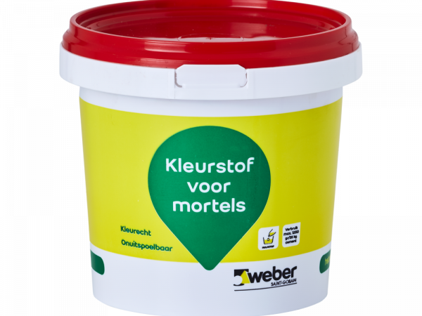 Weber - kleurstof voor mortels - rood - 1 kg