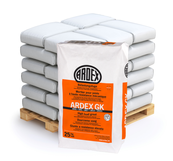 Pallet Ardex GK - duurzaam voegmiddel - grijs - 25 kg