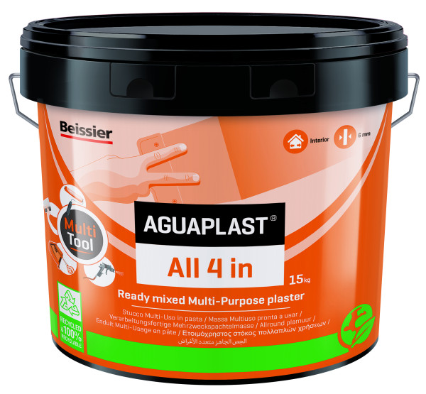 Aguaplast - ALL 4 IN - universele plamuur - 15 kg