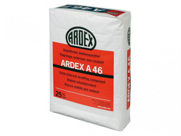 Ardex A46 - stabiel uitvlakproduct - 25 kg