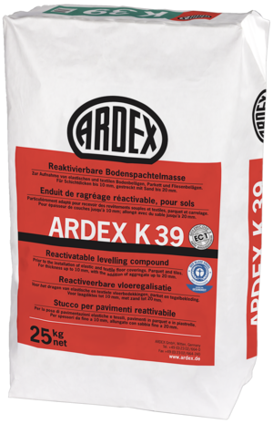 Ardex K39 - reactiveerbare vloeregalisatie - 25 kg